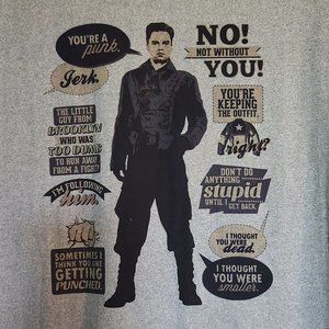 Bucky Barnes Captain America Quotes Shirt